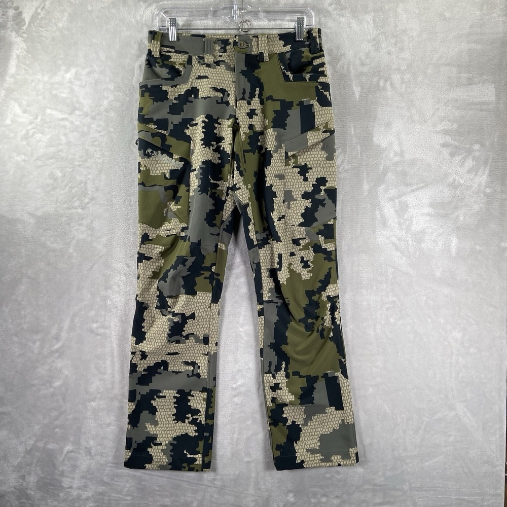KUIU Pants Mens 30x31 Camo Cargo Attack Primeflex DWR Makspec Hunting Outdoors